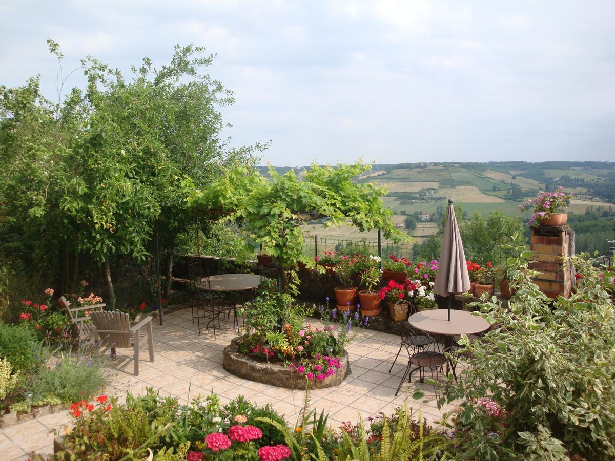 D'Ici Et D'Ailleurs Bed and Breakfast Cordes-sur-Ciel Exterior foto